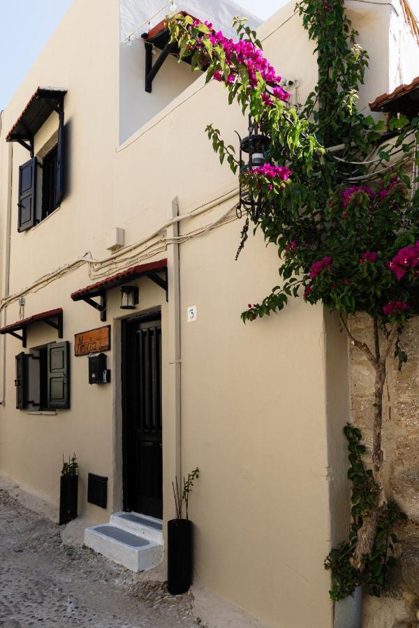 Naria Medieval House Rhodes City Extérieur photo
